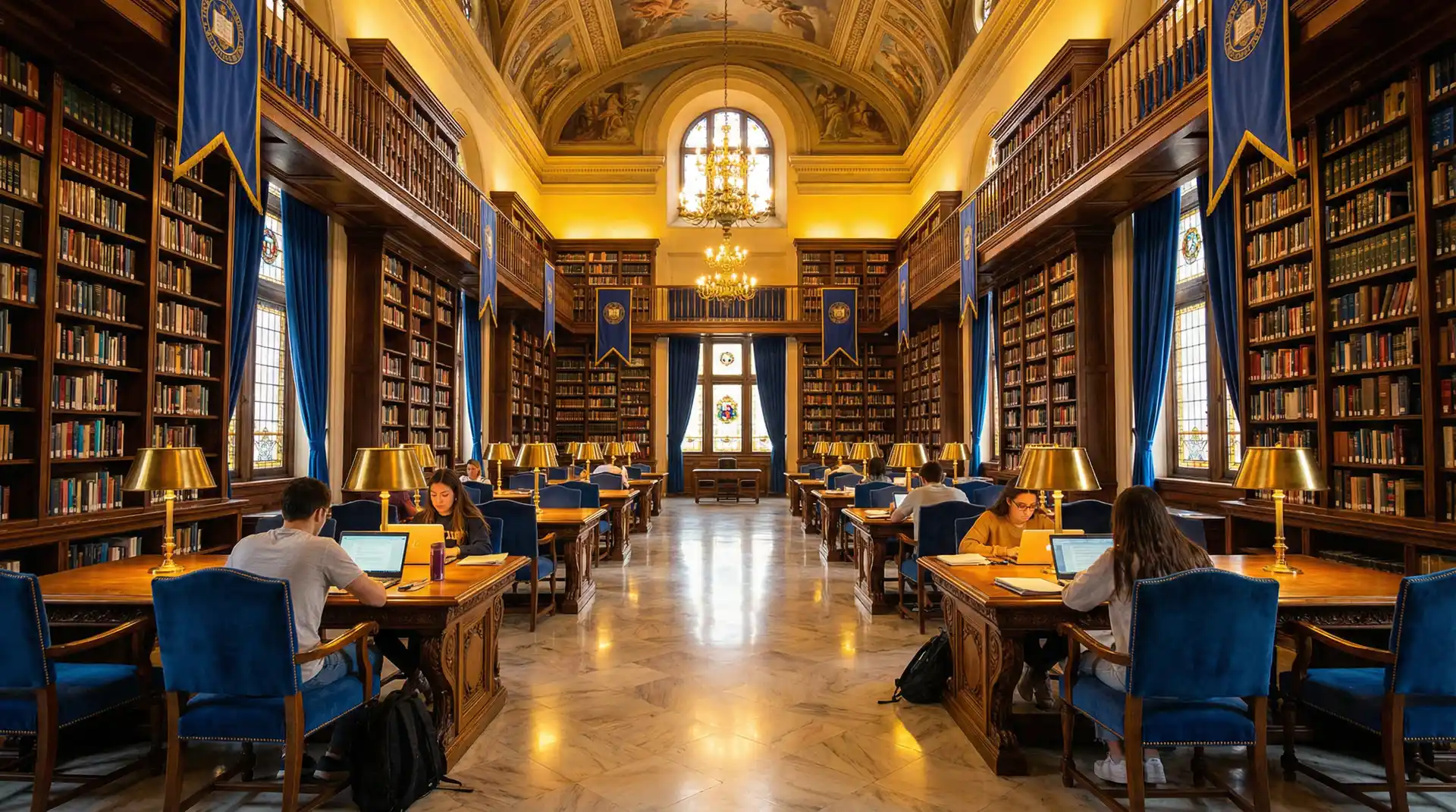 名校图书馆学习场景 - 成人视频